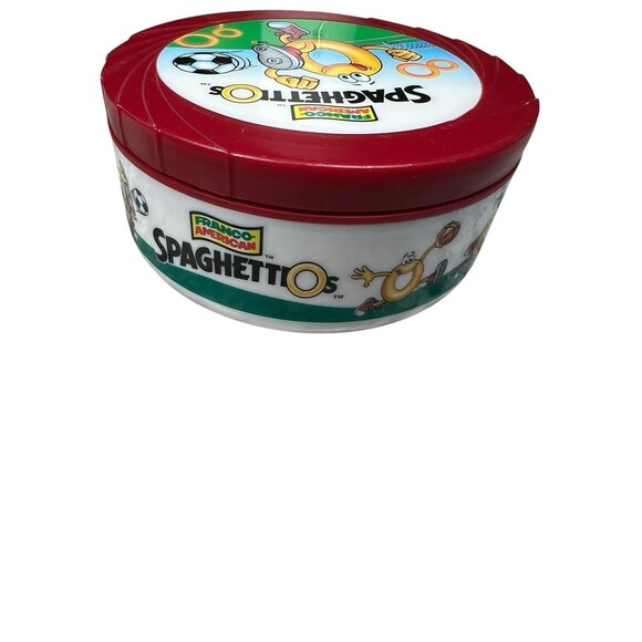 1999 Spaghettios Soccer Travel Bowl Insulated with Lid Franco-American - Picture 4 of 8